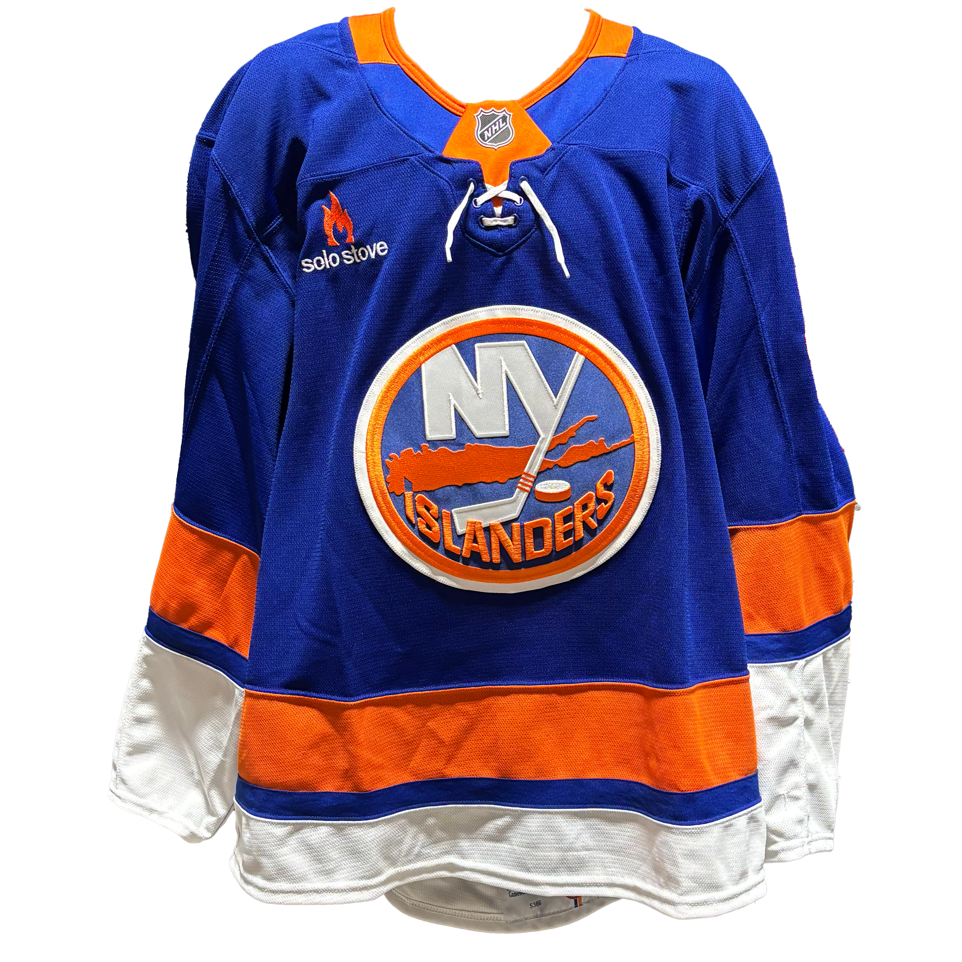 NHL - Game Used New York Islanders Fanatics Home Jersey