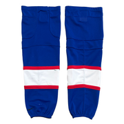 NCAA - Used Hockey Socks (Blue/White/Red)