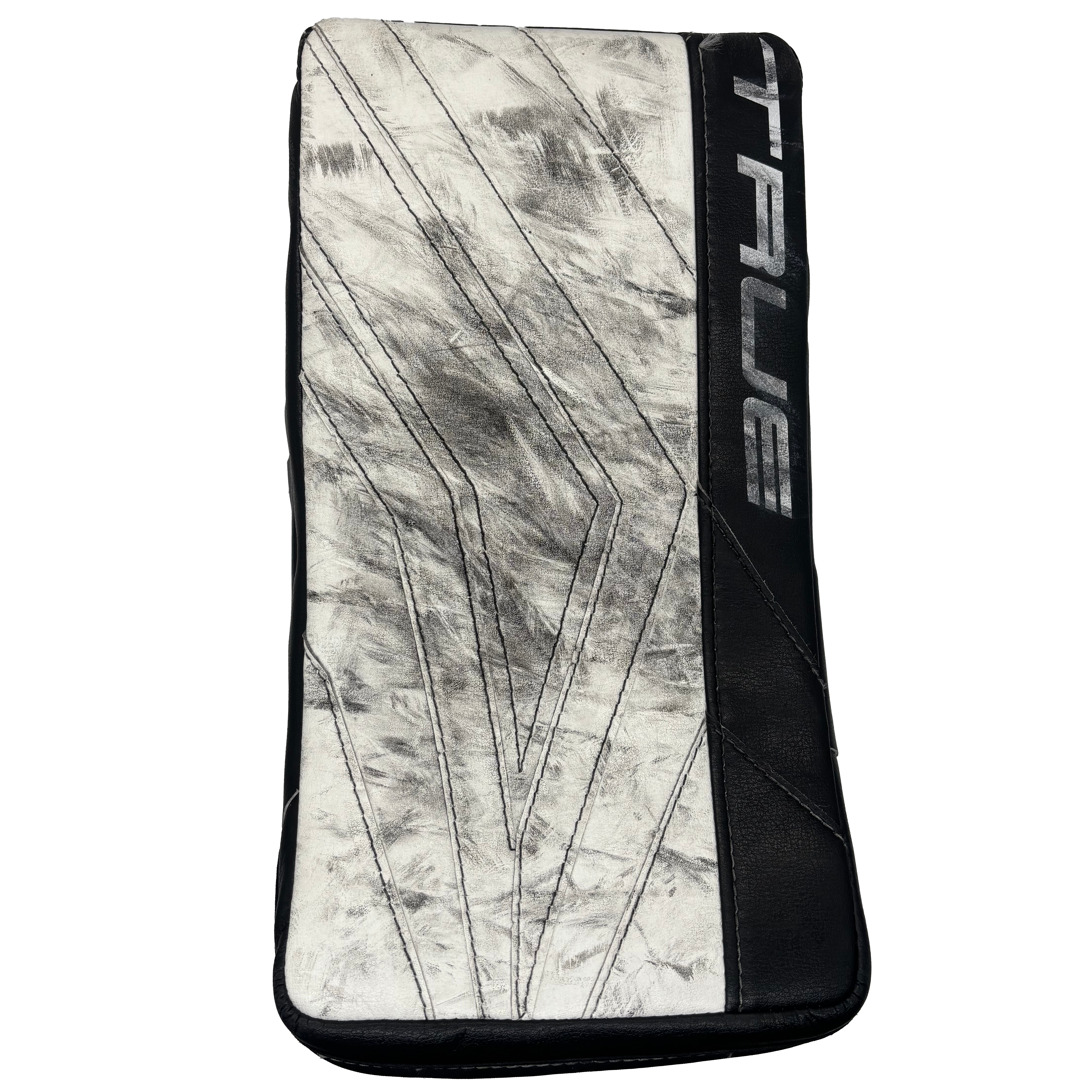 True Catalyst PX5 - Used Pro Stock Goalie Blocker (White/Black)