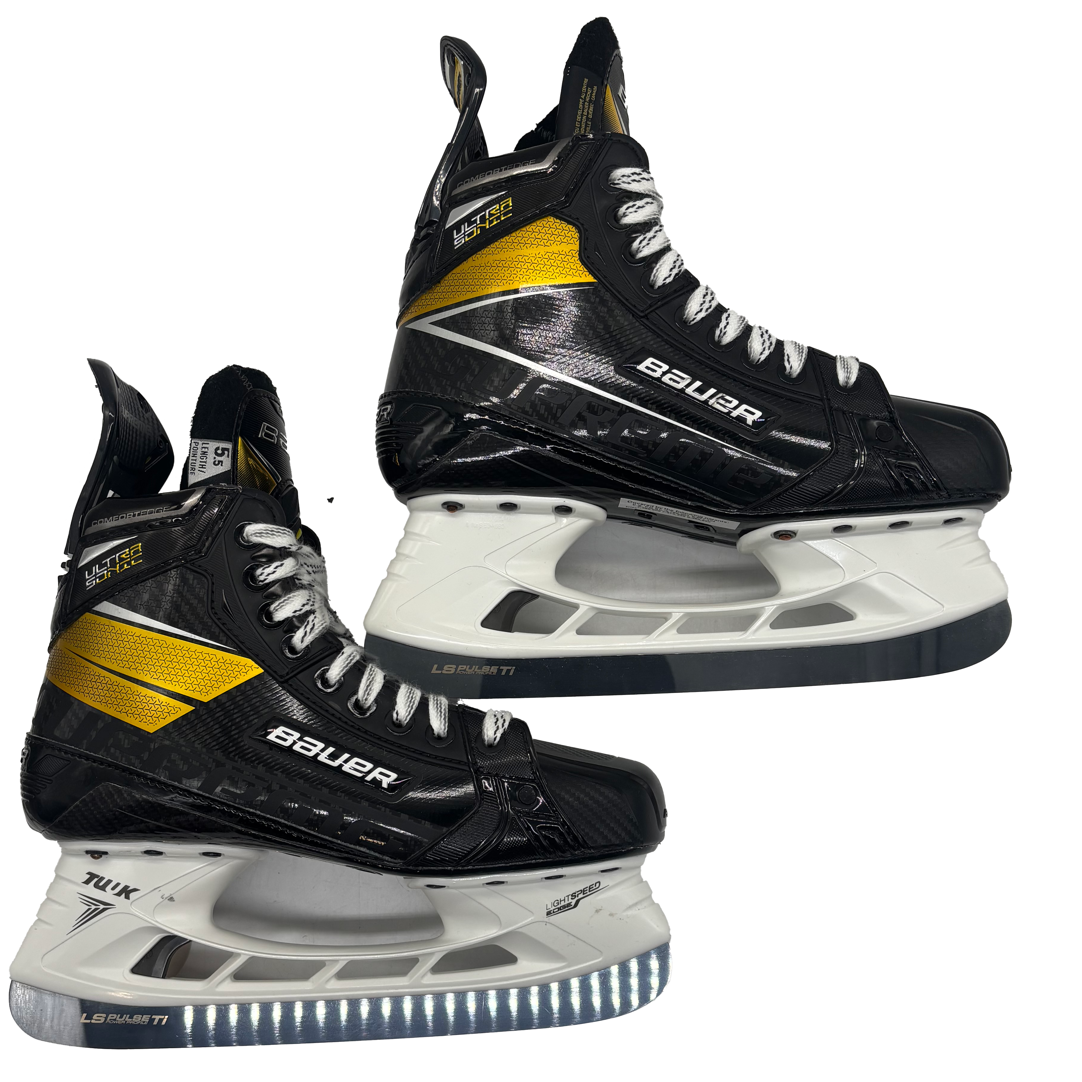 Bauer Supreme Ultrasonic - Pro Stock Hockey Skates - Size 5.5 Fit 1