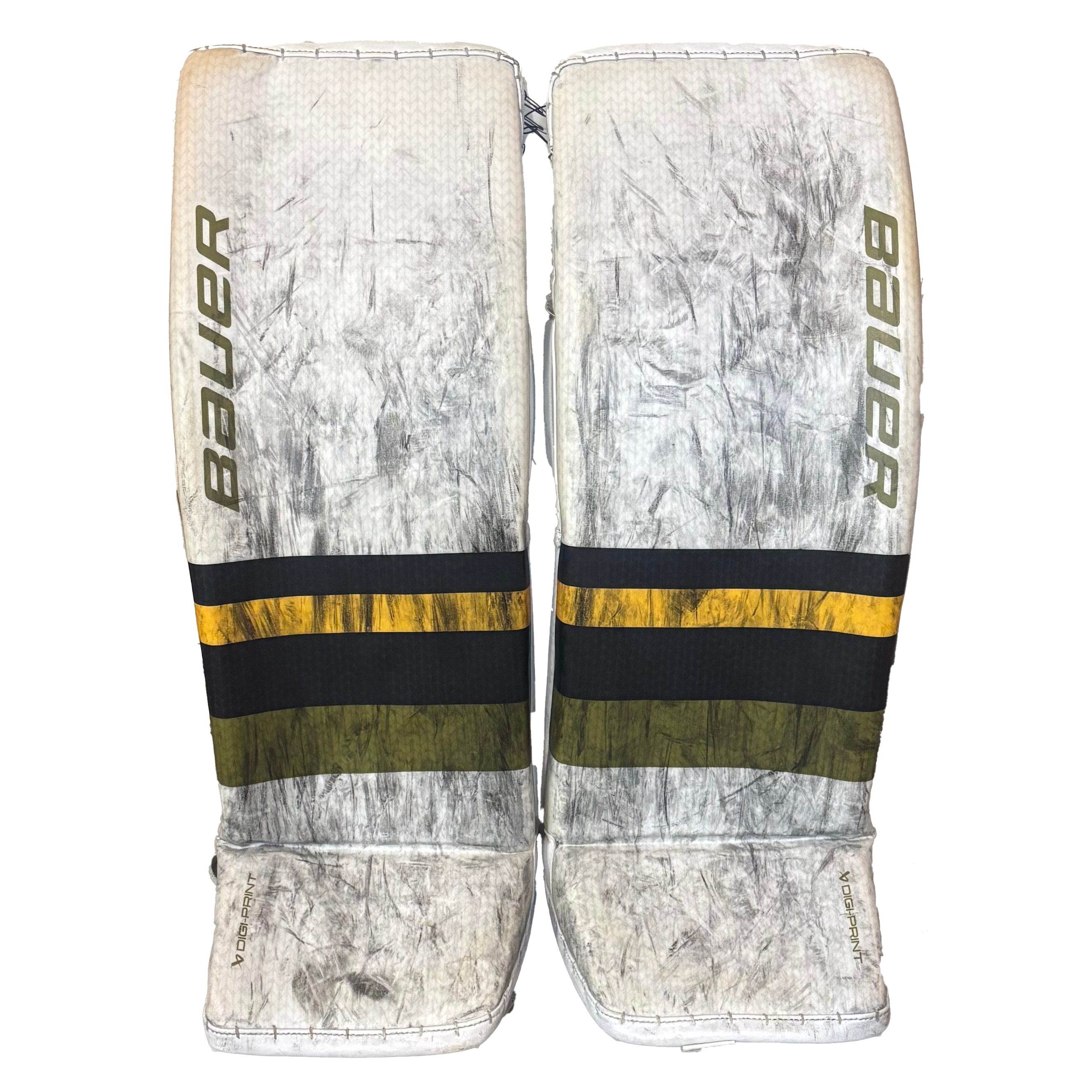 Used - Bauer Supreme Shadow Pro Stock Goalie Full Set (White/Black/Green)