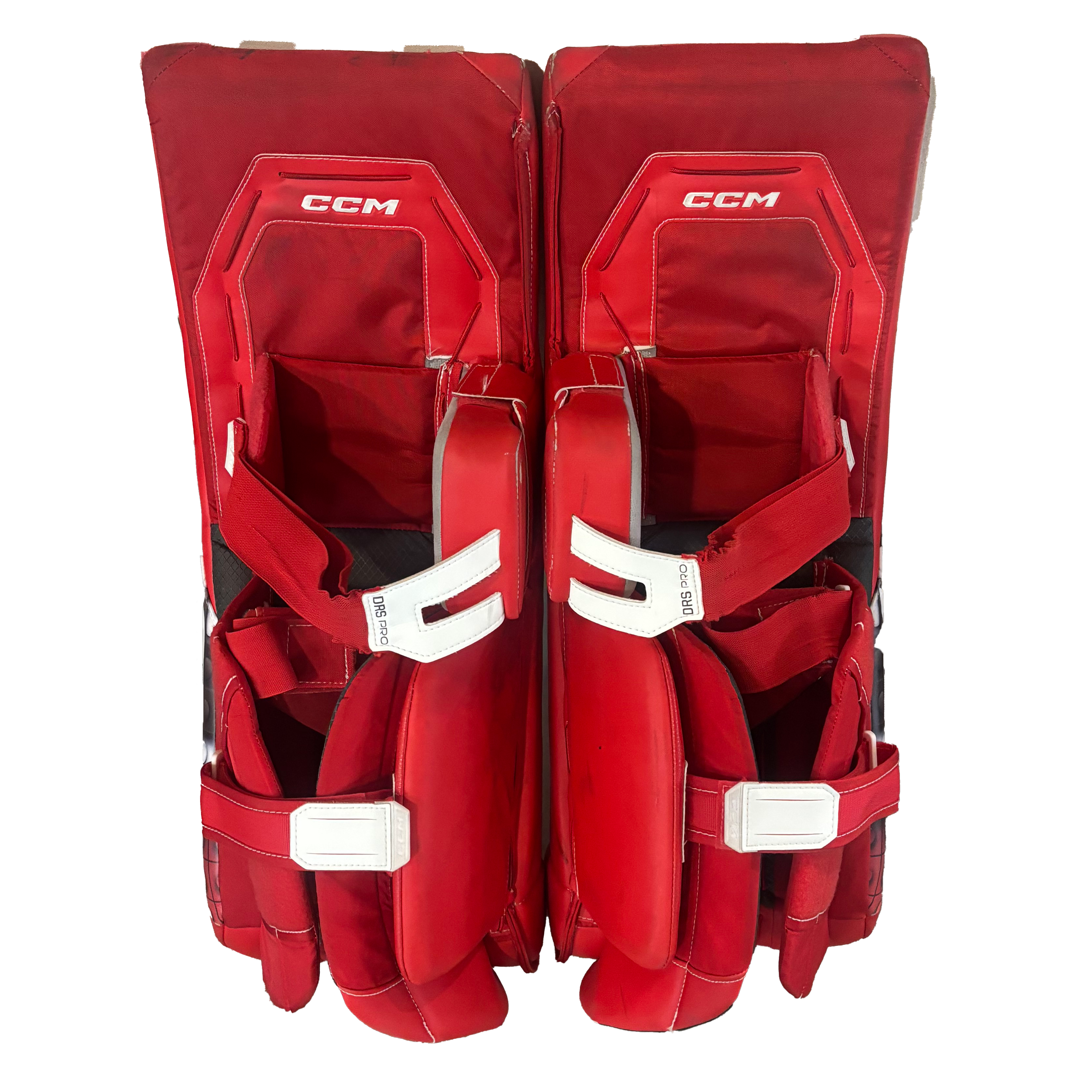 CCM Axis XF Pro - Used Pro Stock Goalie Full Set (Red/White/Black)