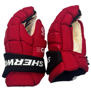 Sherwood Code Encrypt 1 - Team Stock Glove - New Jersey Devils (Red/Black)