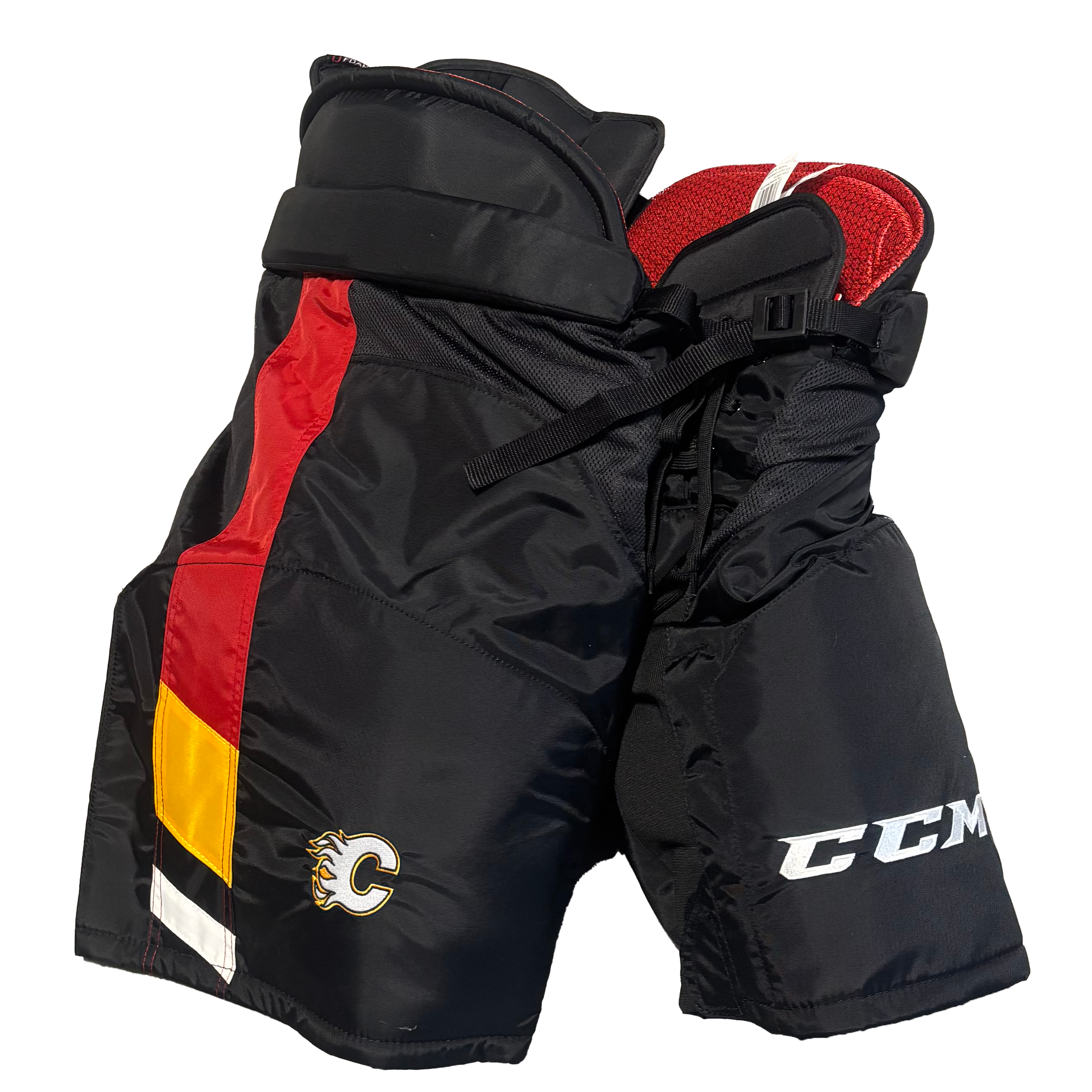 CCM HP45 - NHL Pro Stock Hockey Pants - Calgary Flames (Reverse Retro)