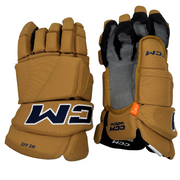 CCM HGTKXFSP - NCAA Pro Stock Hockey Glove (Gold/Navy)