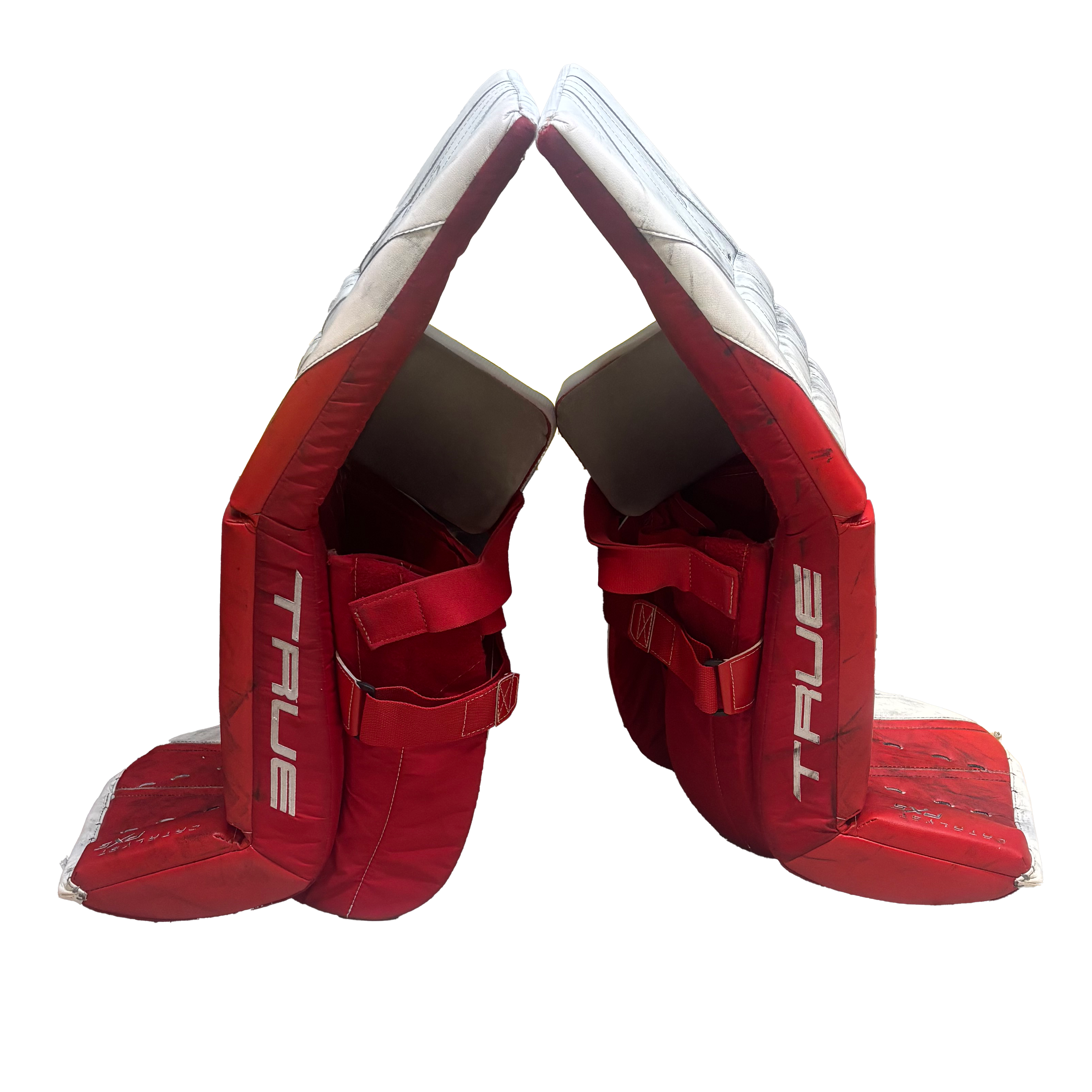True Catalyst PX5 - Used Pro Stock Goalie Full Set (White/Red)