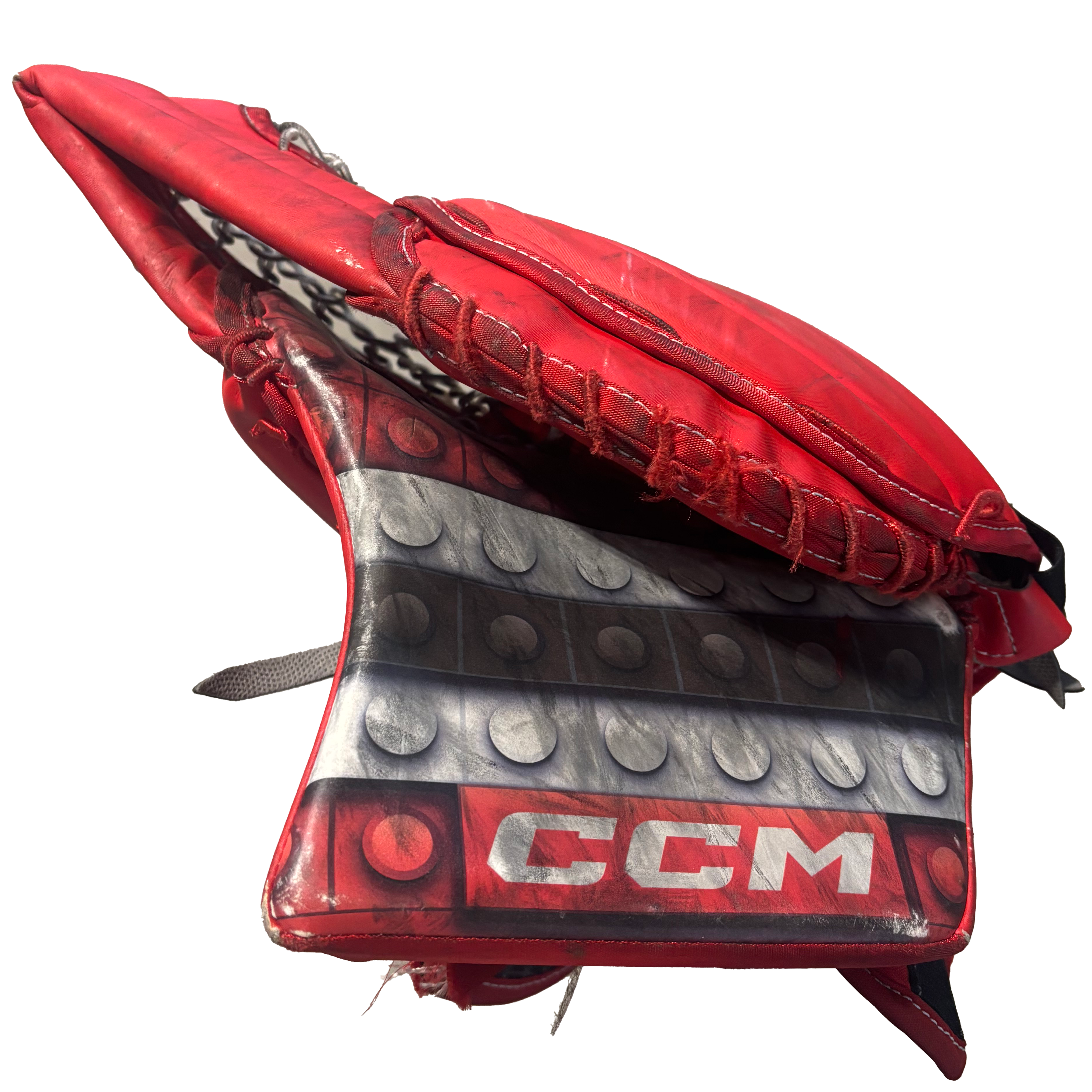 CCM Axis XF Pro - Used Pro Stock Goalie Full Set (Red/White/Black)