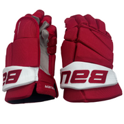 Bauer Vapor Elite Team Gloves - Senior (Red/White)