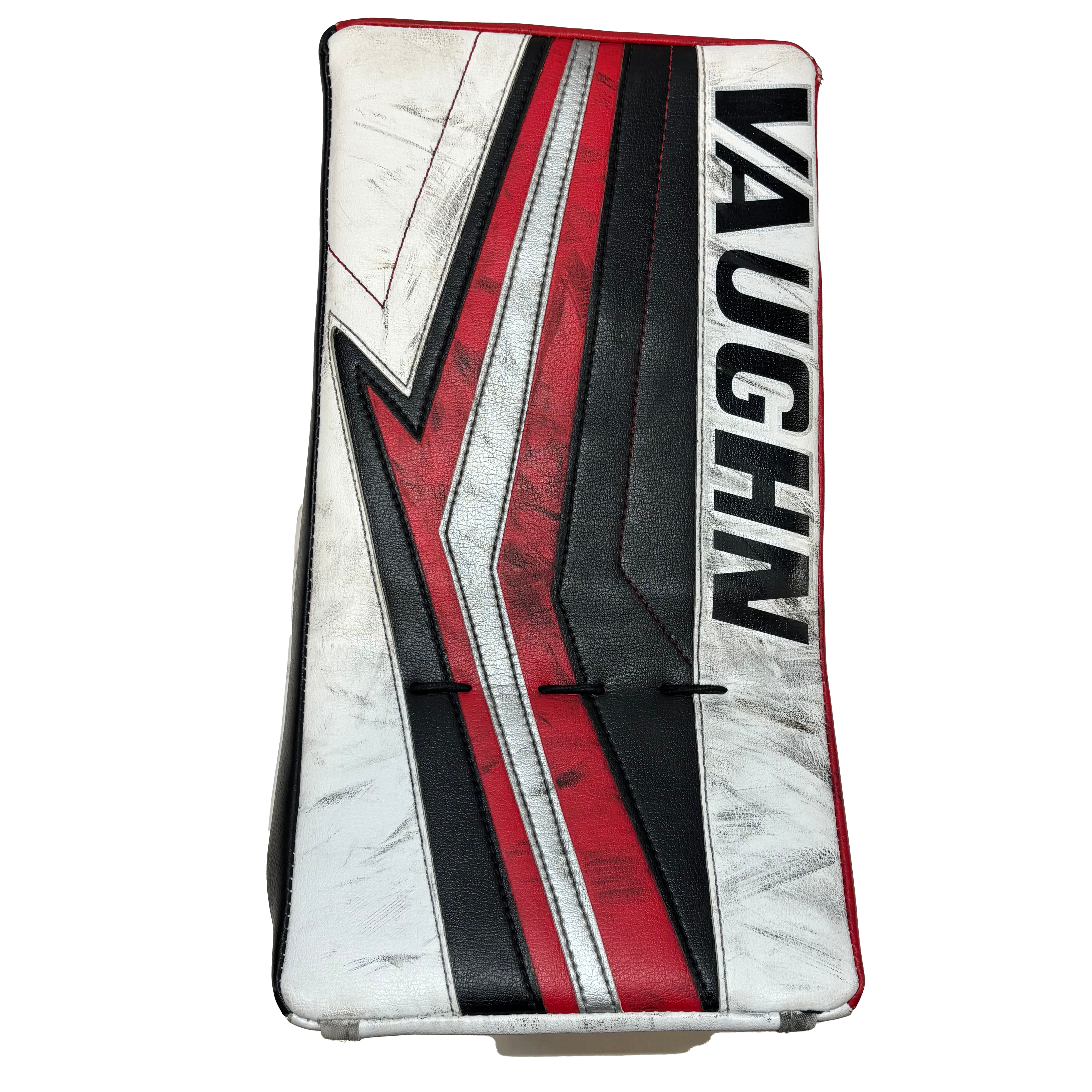 Vaughn Velocity V9 - Used Pro Stock Senior Goalie Full Set (White/Black/Red)