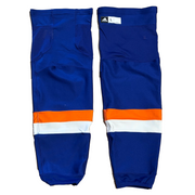 NHL - Adidas Pro Stock Hockey Socks - 2022-23 Alternate New York Islanders (Blue/Orange/White)