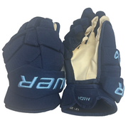 Bauer Supreme Mach - PWHL Pro Stock Glove - Toronto Sceptres (Navy/Powder Blue)