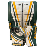 Vaughn Velocity V9 - Used Pro Stock Senior Goalie Full Set (White/Green/Yellow)