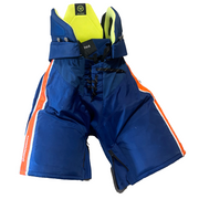 Warrior Alpha - Used NHL Pro Stock Pant - New York Islanders (Blue/Orange/White)