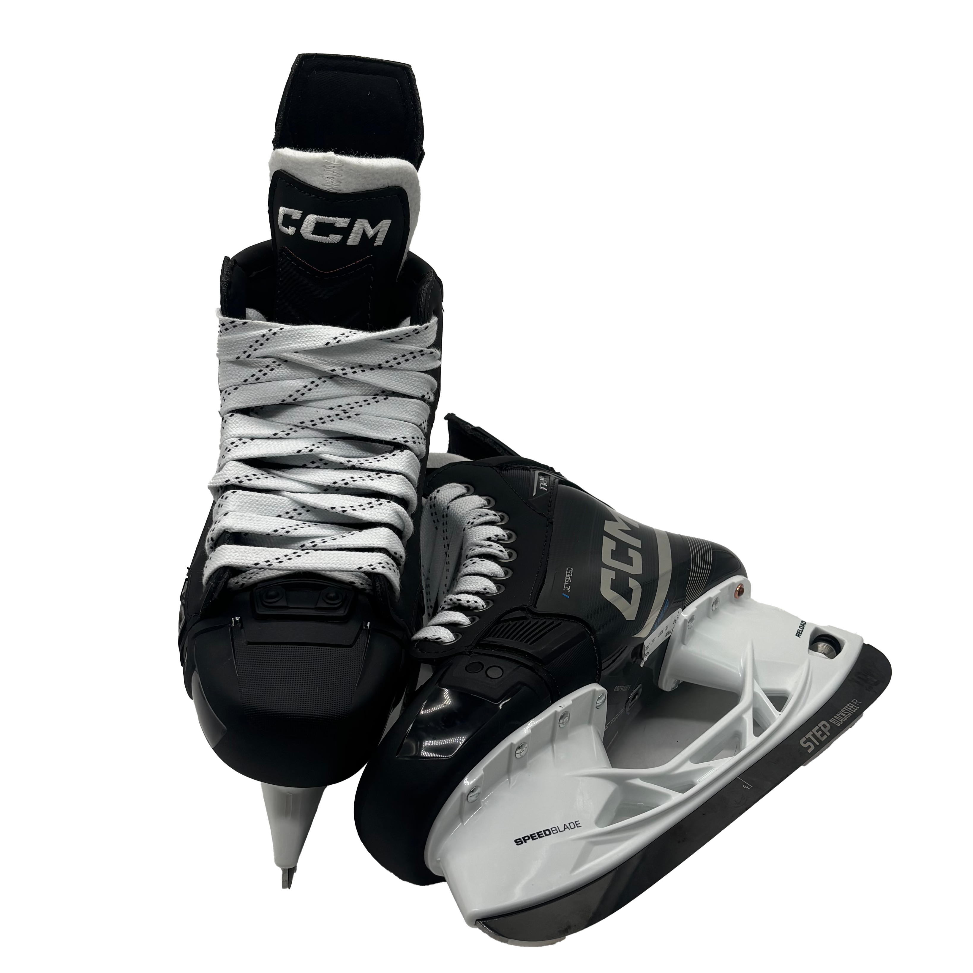 CCM Jetspeed FT6 Pro - AHL Pro Stock Hockey Skates - Size 7.5D (Black)