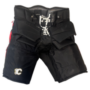 Vaughn Custom - Used NHL Pro Stock Goalie Pants - Calgary Flames (Reverse Retro)