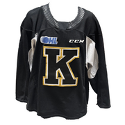 OHL - Used CCM Practice Jersey - Kingston Frontenacs (Black)