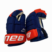 Bauer Nexus 2N - NHL Pro Stock Glove - Anders Lee (Blue/Orange)