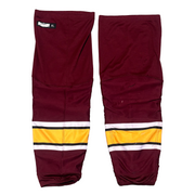 CCM - Used AHL Hockey Socks (Maroon/Gold/Black/White)