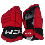 CCM HGJS - OHL Pro Stock Hockey Glove (Red/Black)