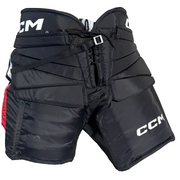CCM HPG12A - OHL Pro Stock Hockey Goalie Pants (Black/Red/White)