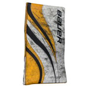 Bauer Vapor Flylite - Used Pro Stock Goalie Blocker (White/Yellow/Black)