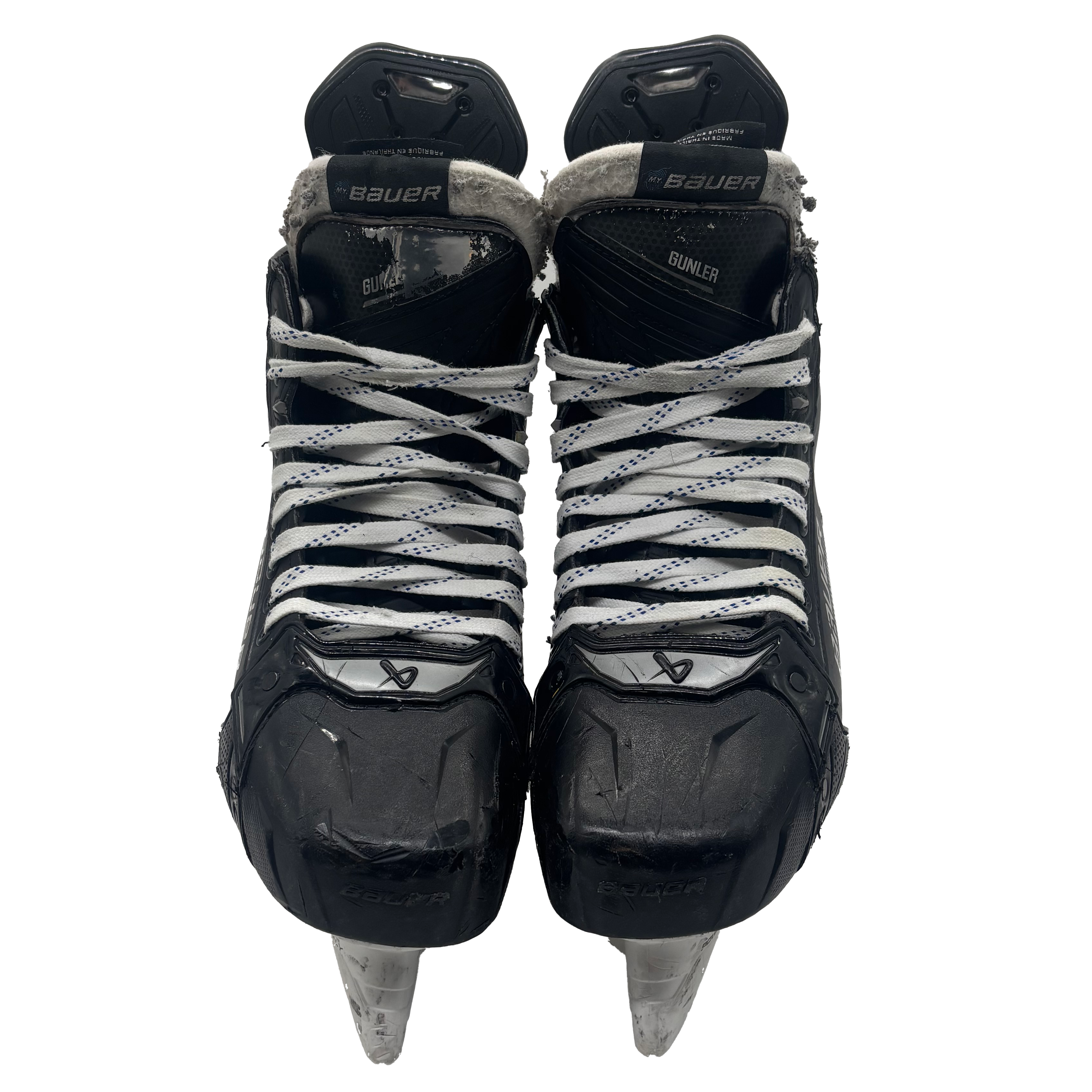 Bauer Supreme Shadow - Used AHL Pro Stock Hockey Skates - Size 7.5D