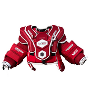 Vaughn V10 Pro Carbon  - New Pro Stock Goalie Chest Protector (Red)