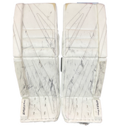 CCM Extreme Flex 7 Pro - Used Pro Stock Goalie Pads (White)