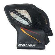Bauer Vapor Hyperlite 2 - AHL Pro Stock Goalie Glove (Black/Red/Yellow)