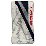 TRUE Catalyst Nitro Pro - Used Pro Stock Goalie Blocker (White/Navy/Red)