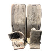 Used - Bauer Supreme Shadow Pro Stock Goalie Full Set (White)