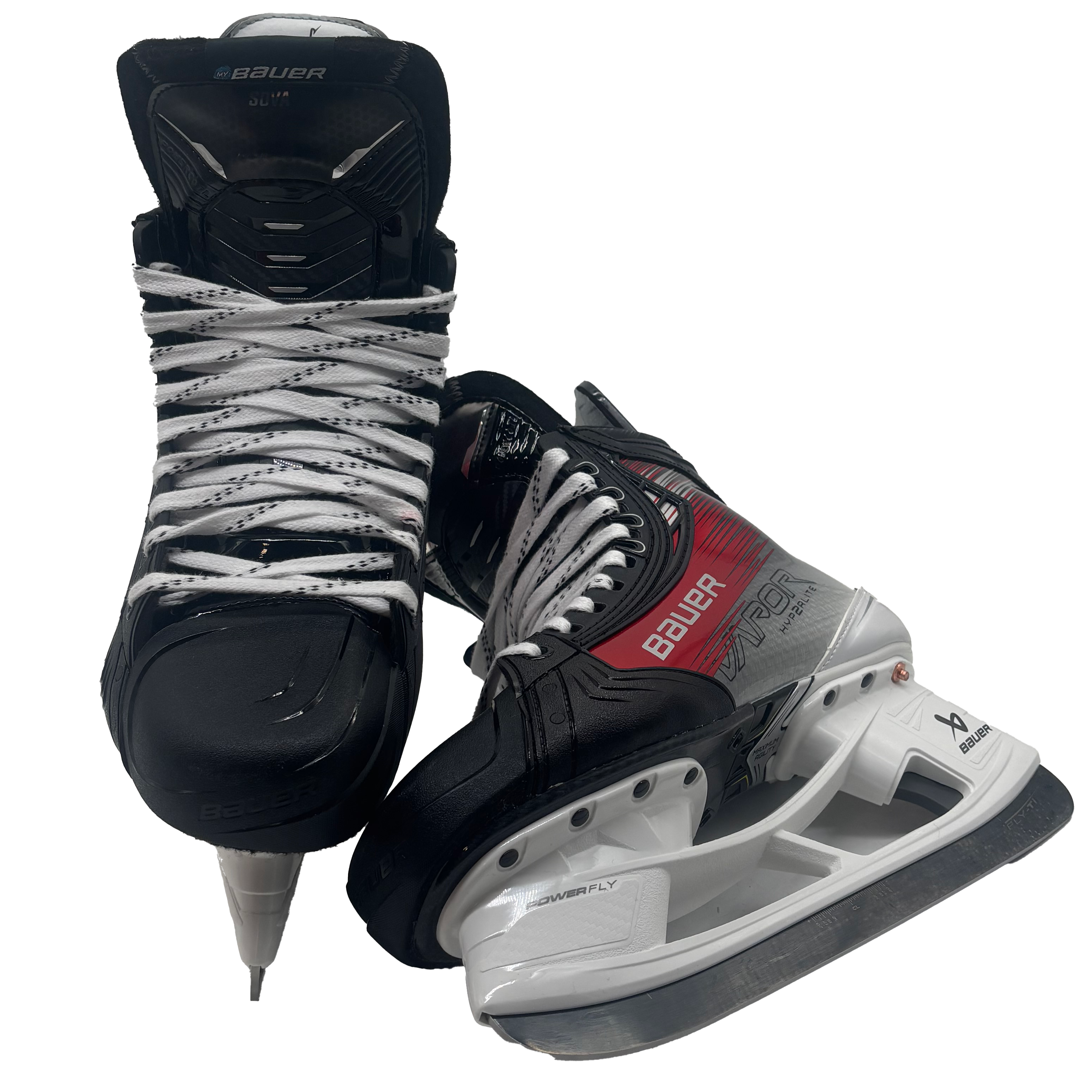 Bauer Vapor Hyperlite 2 - Pro Stock Hockey Skates - Size 9 (Red)