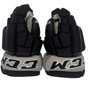CCM HGCLPP - Used AHL Pro Stock Gloves (Black/Grey)