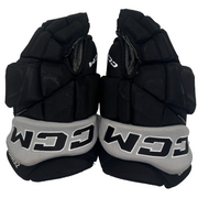 CCM HGJSPP - Used AHL Pro Stock Gloves (Black/Grey)