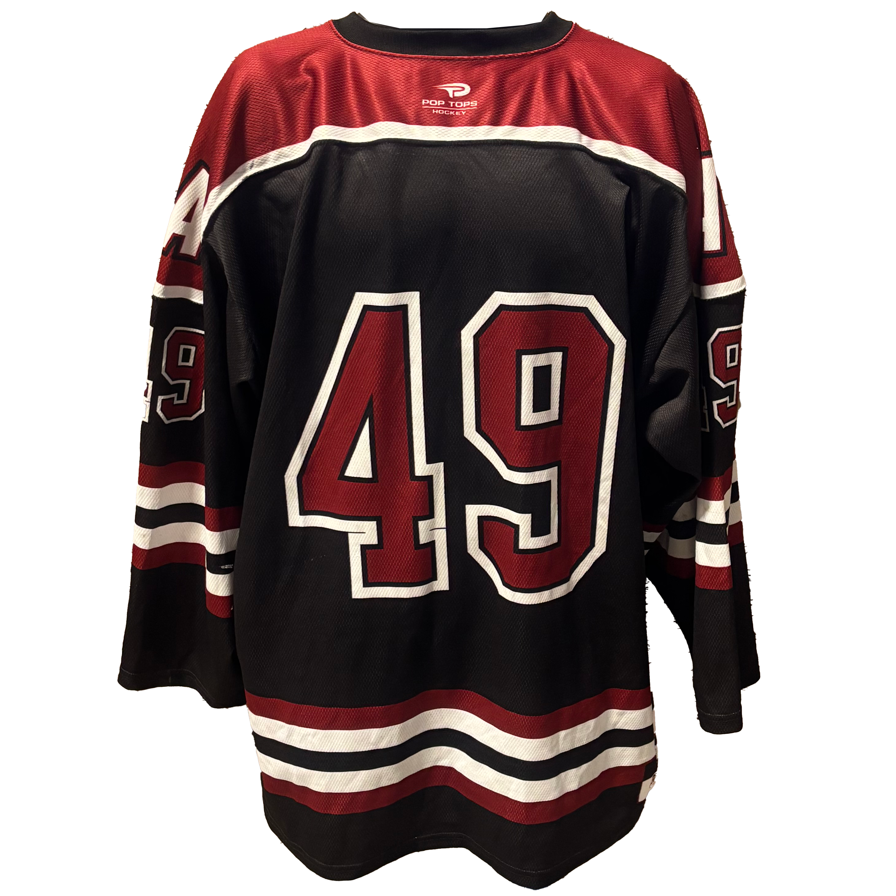 NCAA - Pop Tops Game Jersey (Black/Maroon/White)