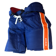 CCM HP45 - Used NHL Pro Stock Hockey Pants  - New York Islanders (Blue/Orange/White)