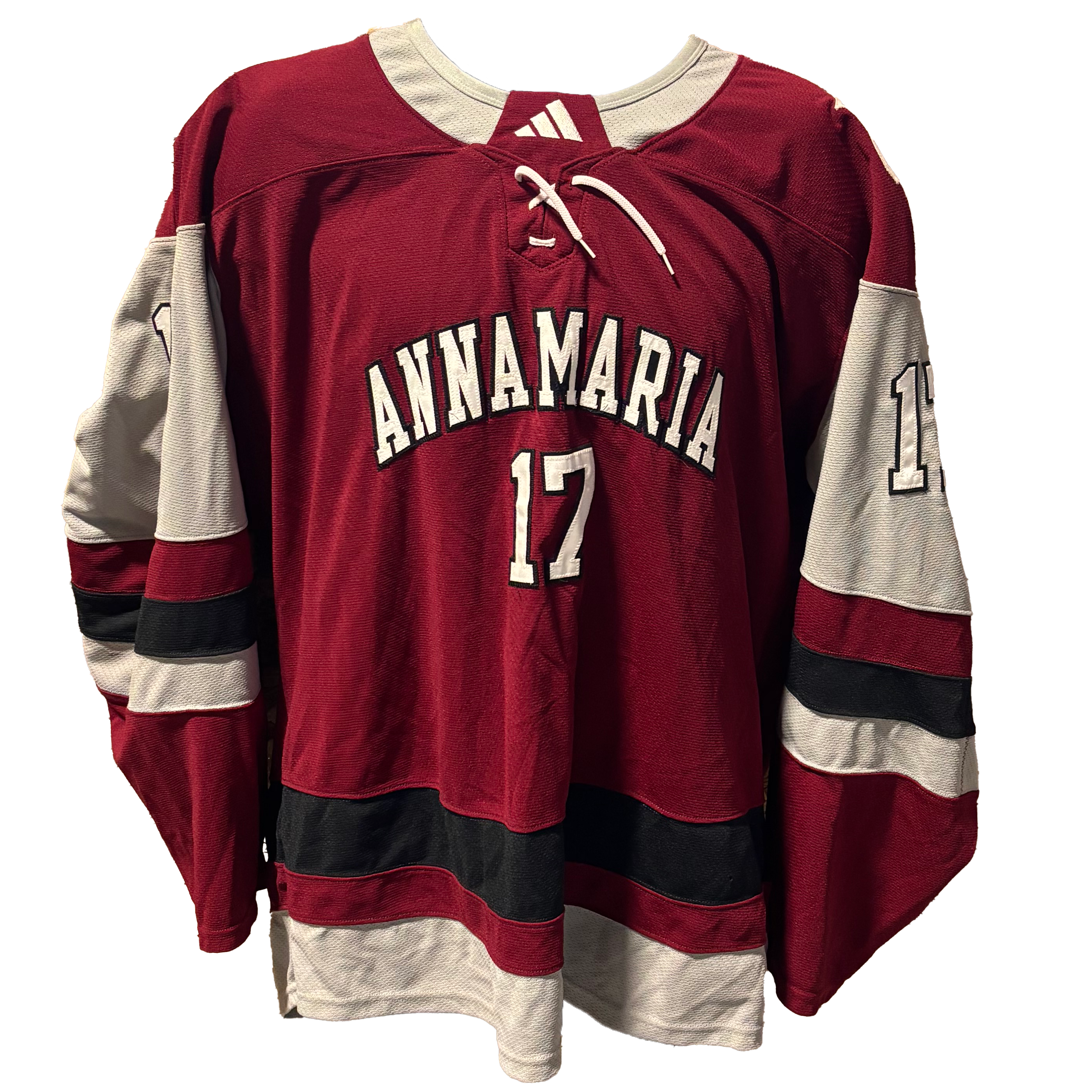 NCAA - Adidas Game Jersey (Maroon/Grey/Black)