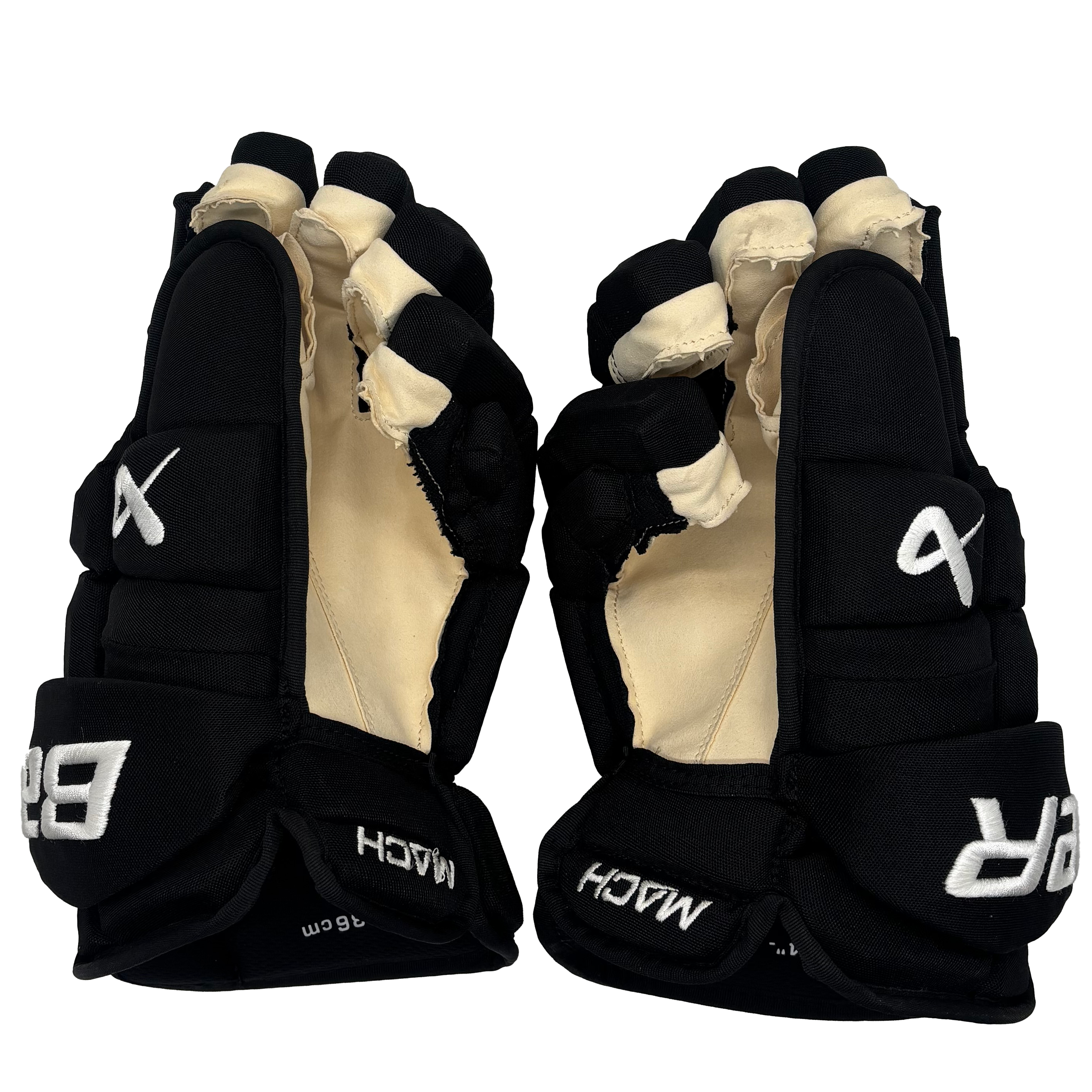 Bauer Supreme Mach - NHL Pro Stock Hockey Gloves - Jonathan Huberdeau (Black)