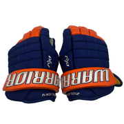 Warrior Dynasty AX1 - Used NHL Pro Stock Glove - Marek Židlický (Blue/Orange)