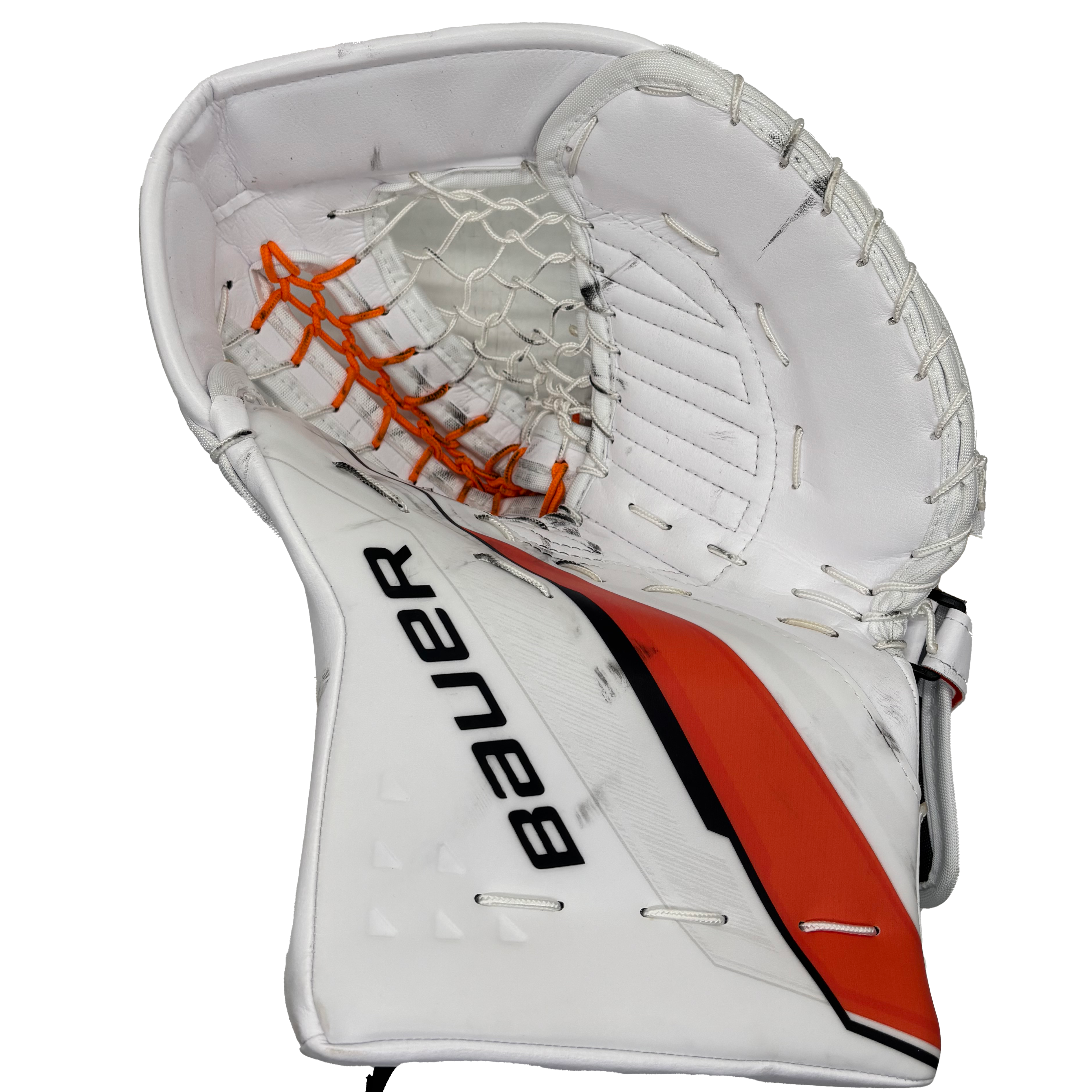 Bauer Supreme Shadow - Used NHL Goalie Full Set - Ivan Fedotov (White/Orange/Black)
