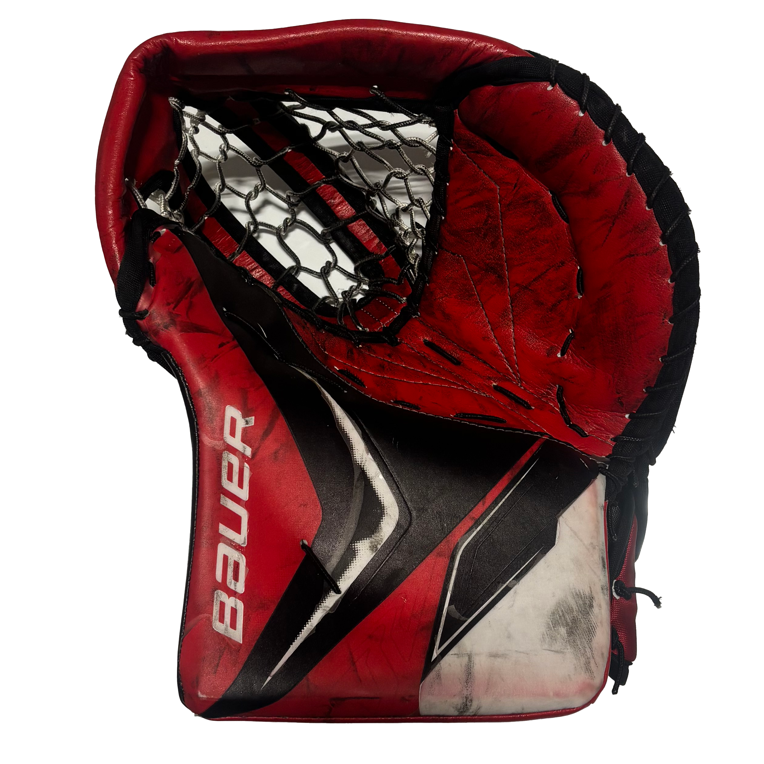 Used - Bauer Vapor Flylite Pro Stock Goalie Full Set (Black/Red/White)