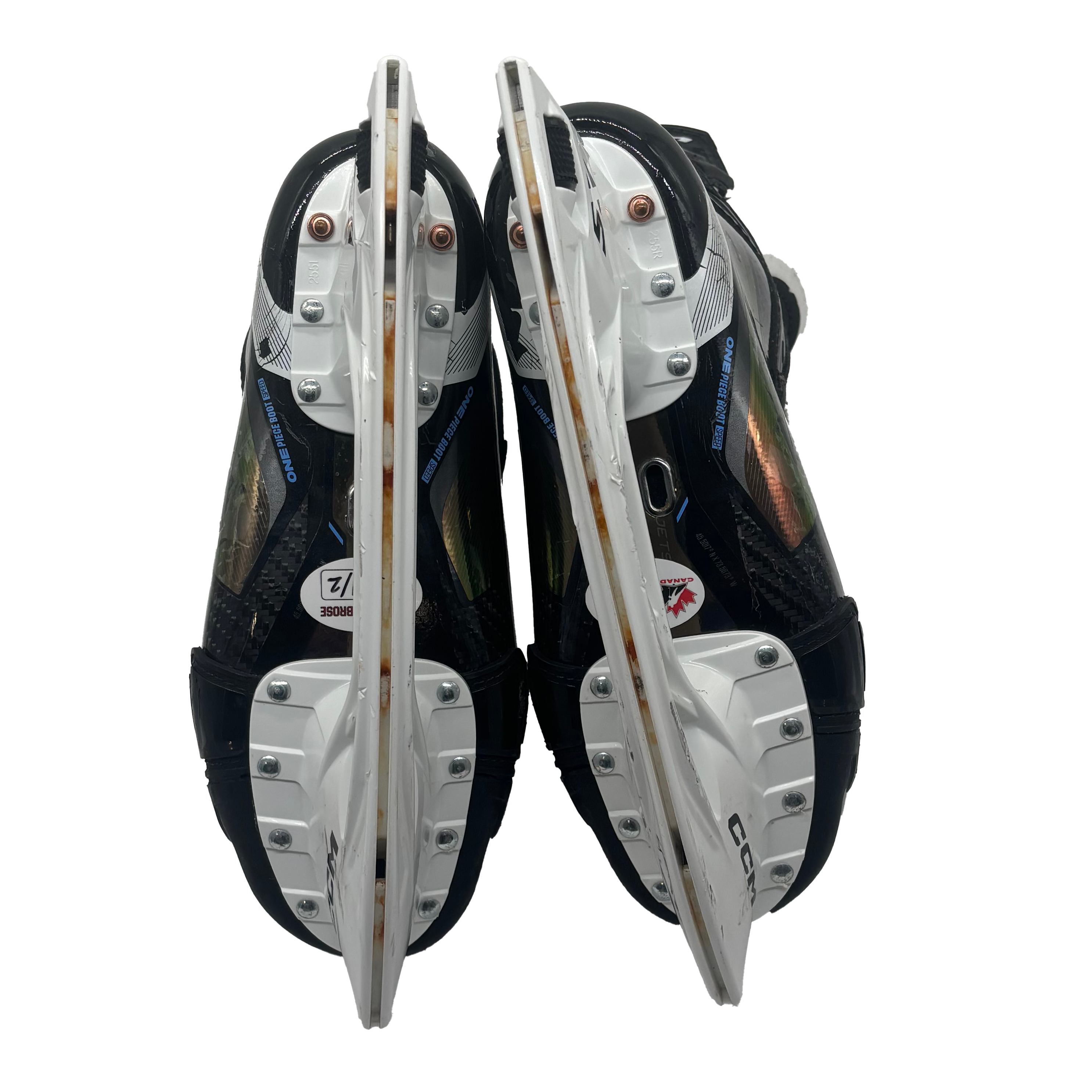 Used - CCM Jetspeed FT6 Pro - Pro Stock Hockey Skates - Erin Ambrose