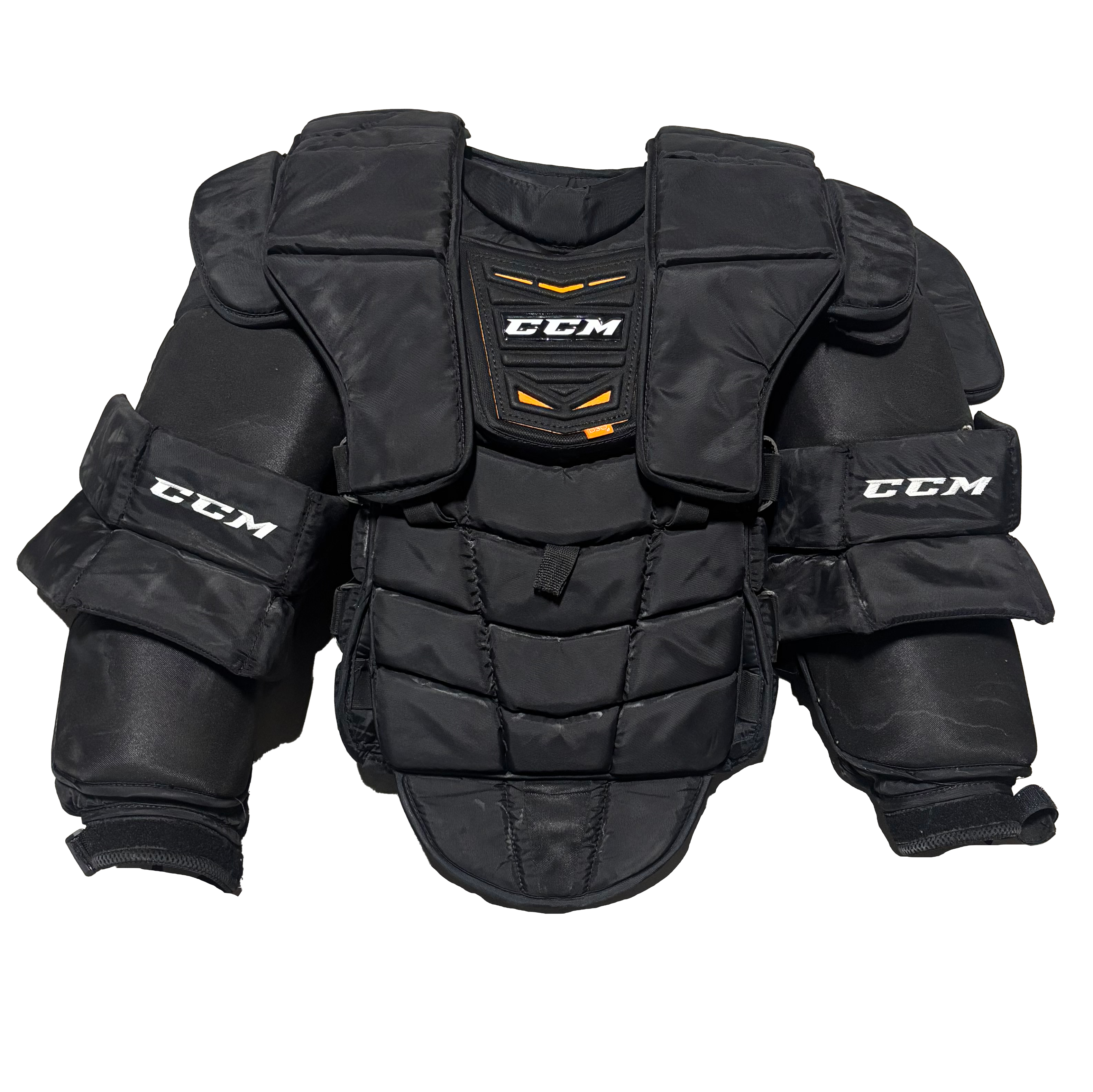 CCM Pro AB - Used NHL Pro Stock Goalie Chest Protector (Black)