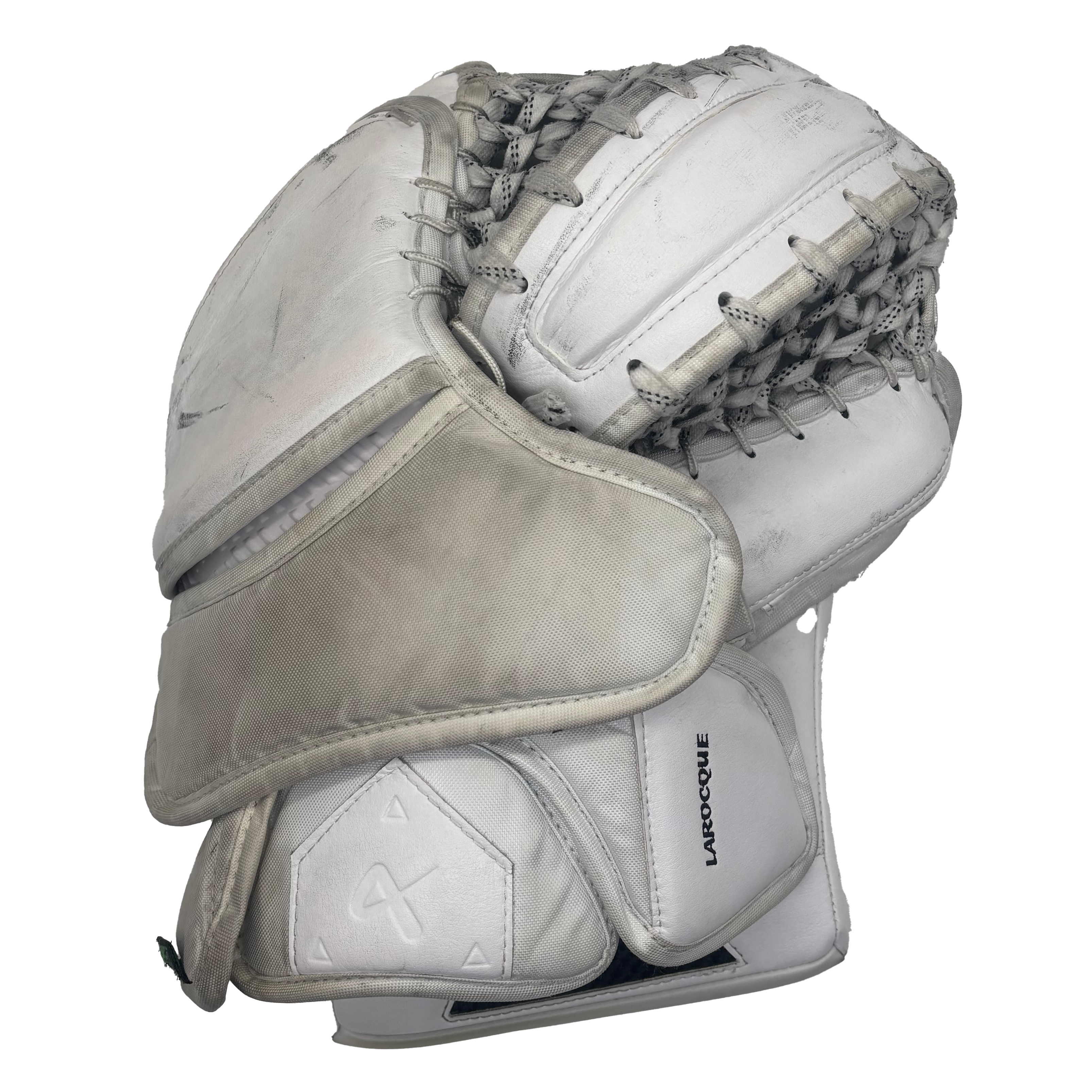 Used - Bauer Supreme Shadow Pro Stock Goalie Full Set (White/Black/Green)