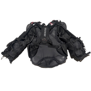 Vaughn Velocity VE8 Pro Carbon - Used Pro Stock Goalie Chest Protector (Black/Maroon)