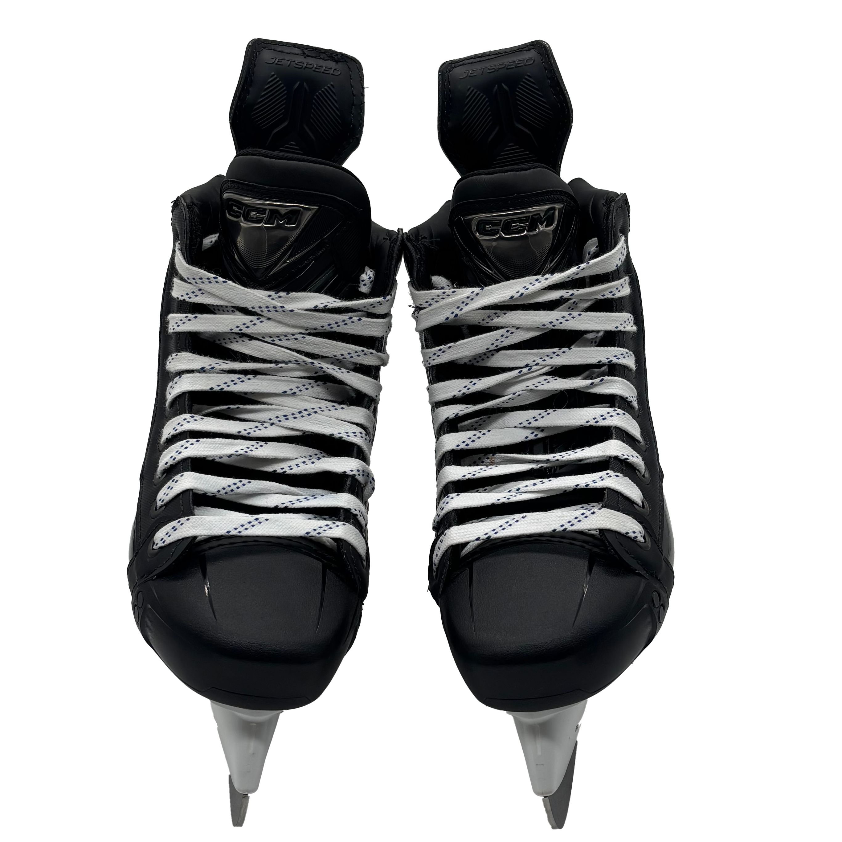 CCM Jetspeed FT8 Pro - Pro Stock Hockey Skates - Size 6E (Orange)