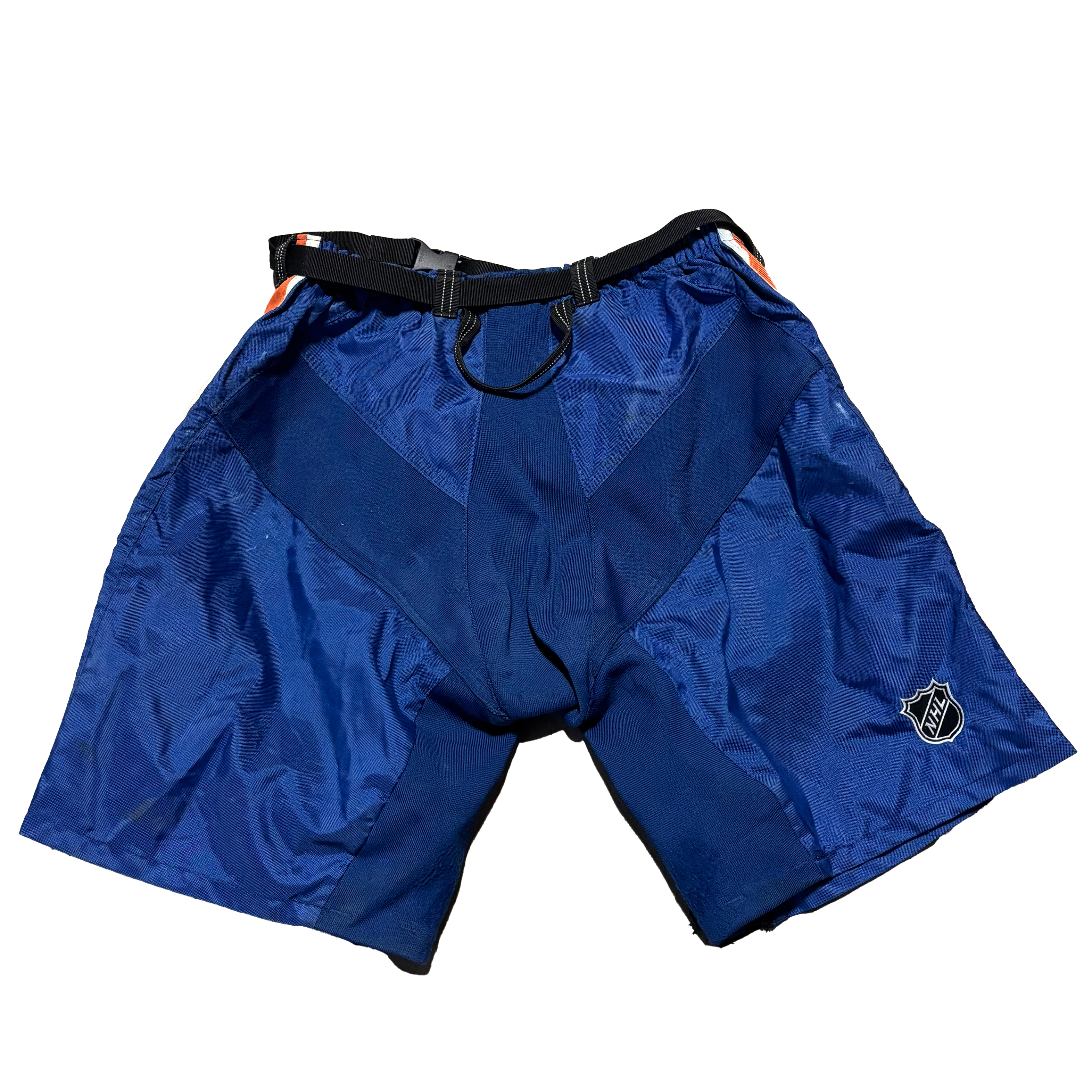 Bauer Nexus Pro - Used NHL Pro Stock Pant Shell - New York Islanders (Blue/Orange/White)