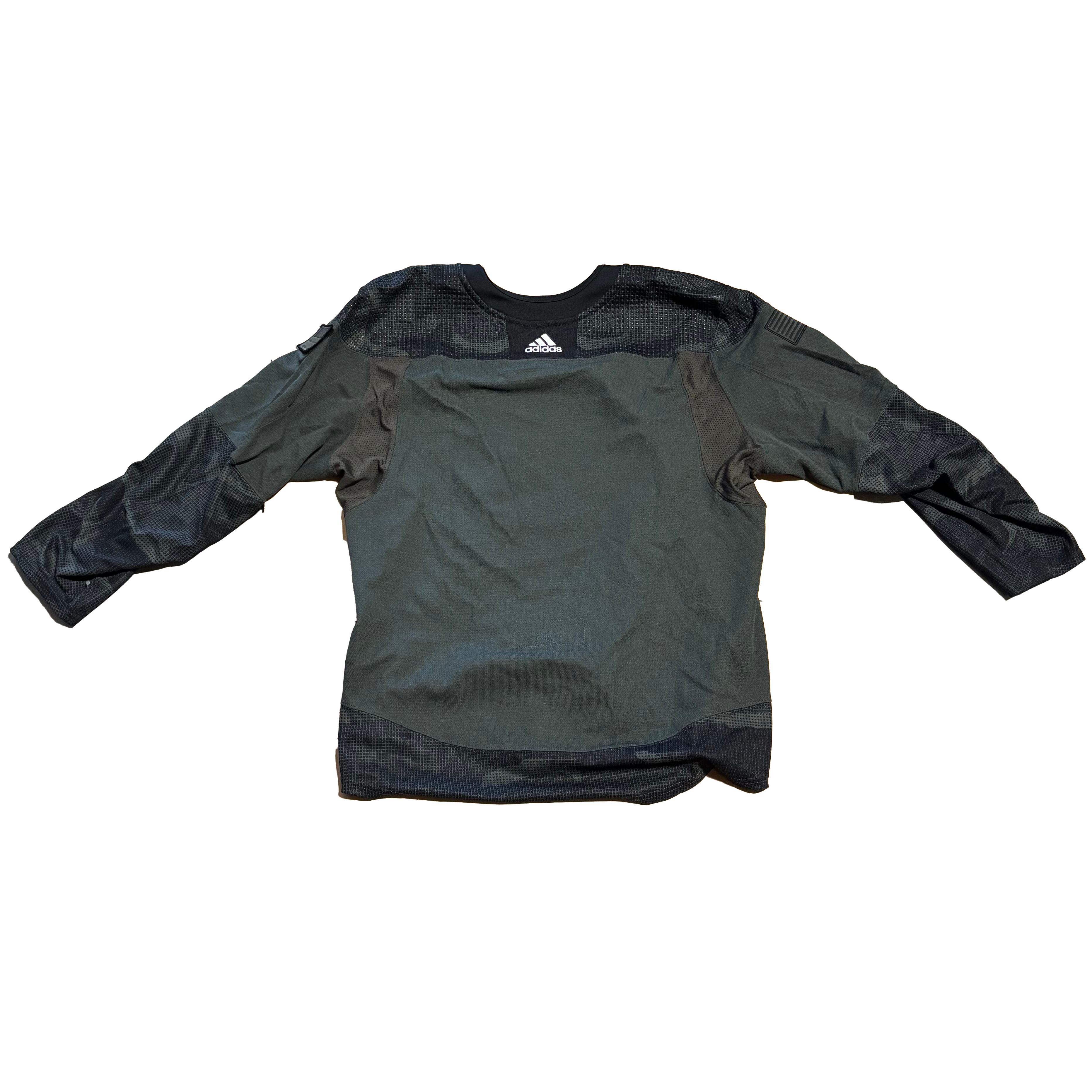 NHL - New York Islanders Authentic Adidas Military Appreciation Jersey (Dark Green/Black)