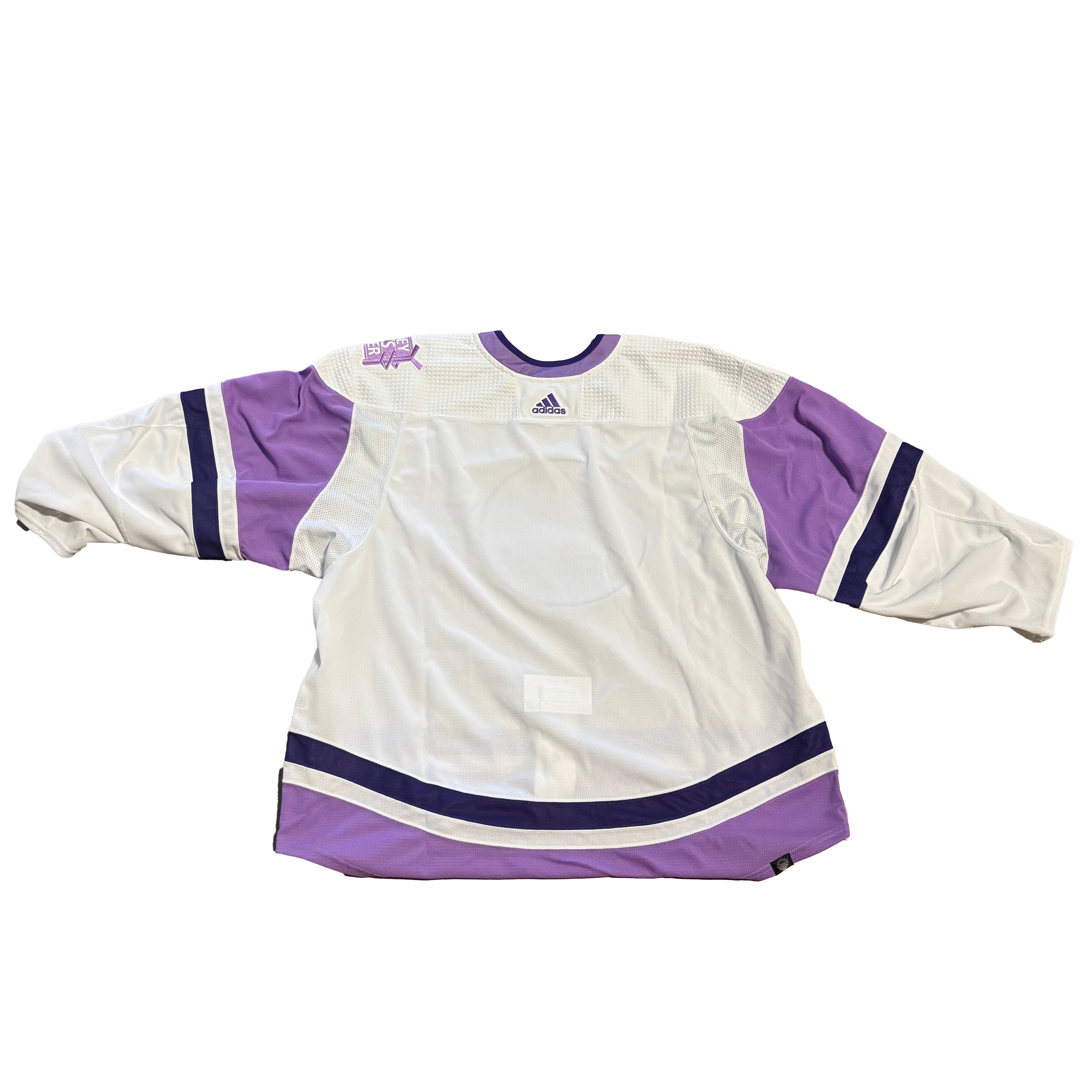 NHL - New York Islanders Authentic Adidas Hockey Fights Cancer Jersey (White/Lavender)