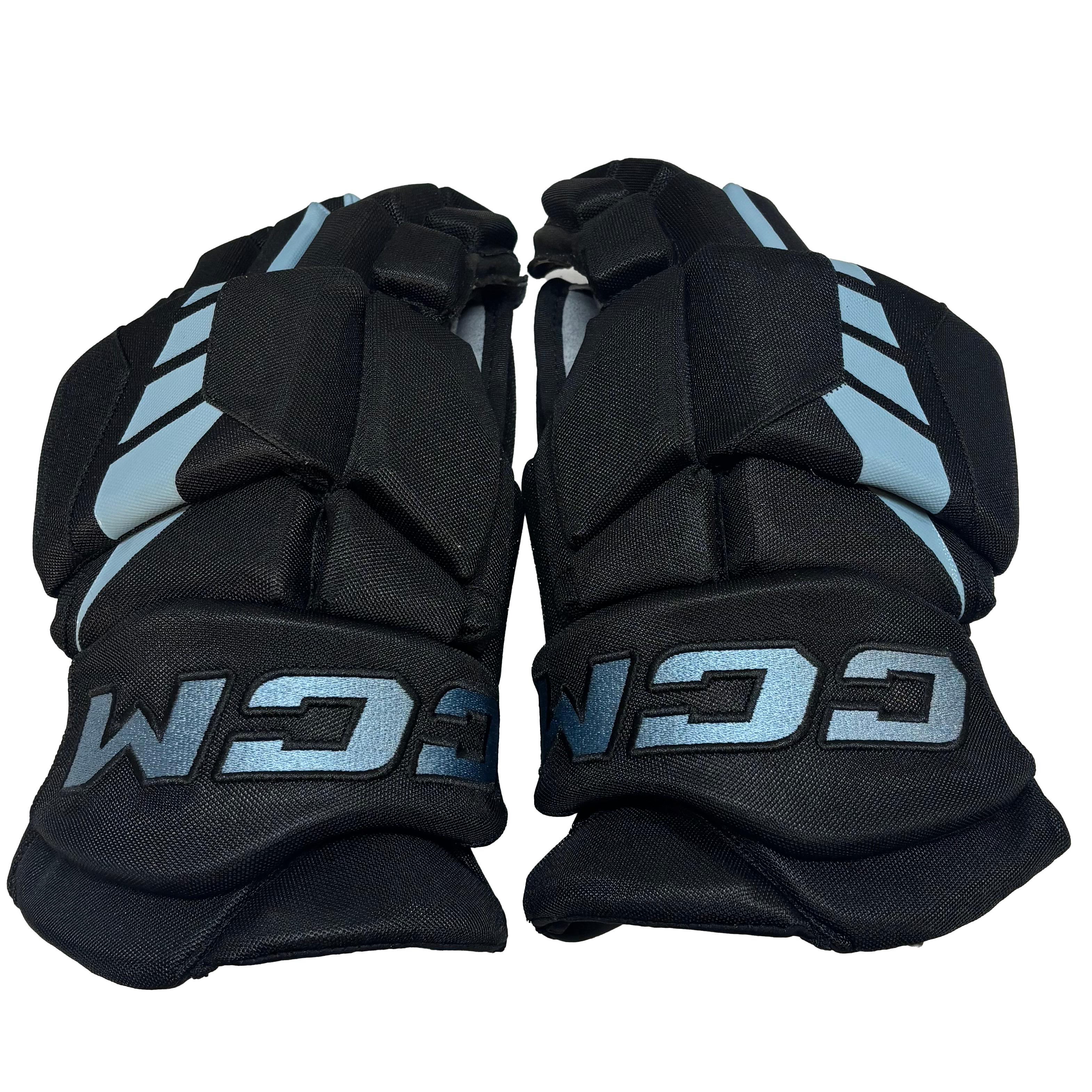 CCM HGJSPP - WHL Pro Stock Glove (Black/Teal)